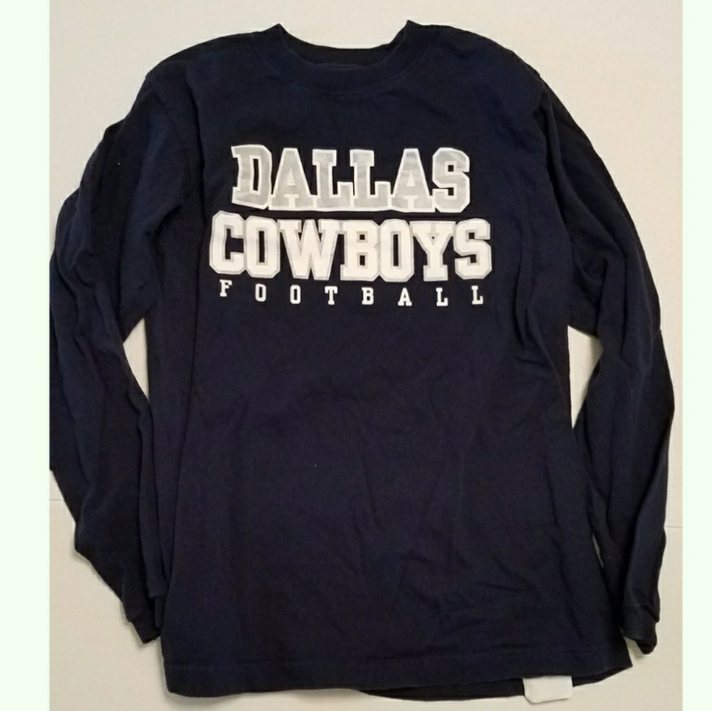 3/$12 Dallas Cowboys long sleeve- Youth L (16-18)
